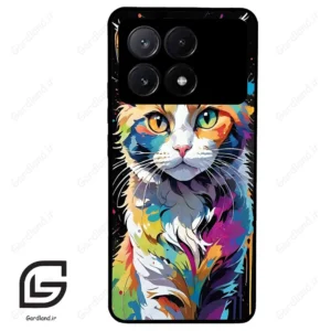 قاب گوشی شیائومی پوکو ایکس 6 پرو (Poco X6 Pro ) طرح گربه کد 2483