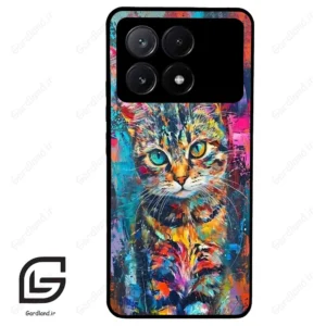 قاب گوشی شیائومی پوکو ایکس 6 پرو (Poco X6 Pro ) طرح گربه کد 2488