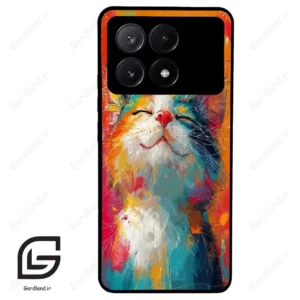 قاب گوشی شیائومی پوکو ایکس 6 پرو (Poco X6 Pro ) طرح گربه کد 2489