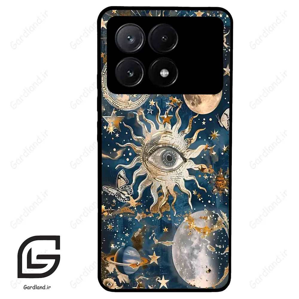 قاب گوشی شیائومی پوکو ایکس 6 پرو (Poco X6 Pro ) طرح خورشید کد 2511