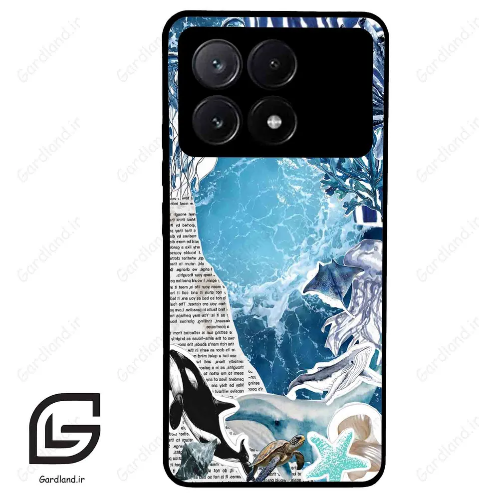 قاب گوشی شیائومی پوکو ایکس 6 پرو (Poco X6 Pro ) طرح دریا کد 2516