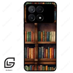 قاب گوشی شیائومی پوکو ایکس 6 پرو (Poco X6 Pro ) طرح کتابخانه کد 2527
