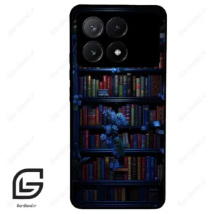 قاب گوشی شیائومی پوکو ایکس 6 پرو (Poco X6 Pro ) طرح کتابخانه کد 2528
