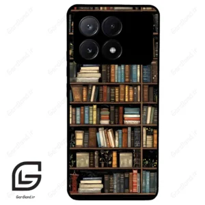 قاب گوشی شیائومی پوکو ایکس 6 پرو (Poco X6 Pro ) طرح کتابخانه کد 2533