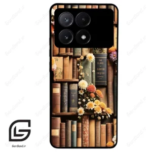 قاب گوشی شیائومی پوکو ایکس 6 پرو (Poco X6 Pro ) طرح کتابخانه کد 2534
