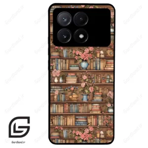 قاب گوشی شیائومی پوکو ایکس 6 پرو (Poco X6 Pro ) طرح کتابخانه کد 2535