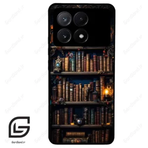 قاب گوشی شیائومی پوکو ایکس 6 پرو (Poco X6 Pro ) طرح کتابخانه کد 2541