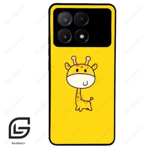 قاب گوشی شیائومی پوکو ایکس 6 پرو (Poco X6 Pro ) طرح زرافه کد 2552