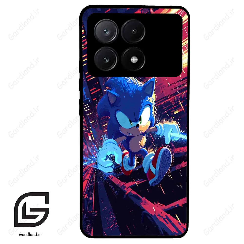 قاب گوشی شیائومی پوکو ایکس 6 پرو (Poco X6 Pro ) طرح سونیک کد 2555