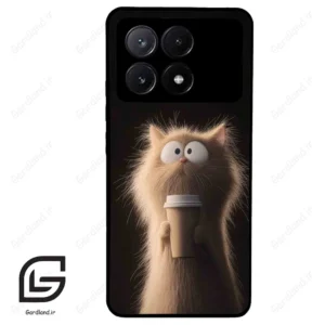 قاب گوشی شیائومی پوکو ایکس 6 پرو (Poco X6 Pro ) طرح گربه کد 2567