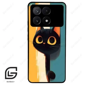 قاب گوشی شیائومی پوکو ایکس 6 پرو (Poco X6 Pro ) طرح گربه کد 2581