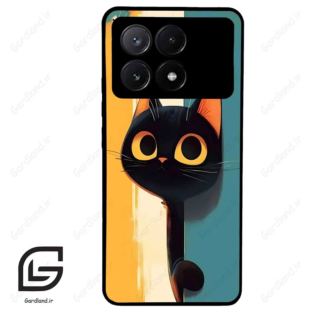 قاب گوشی شیائومی پوکو ایکس 6 پرو (Poco X6 Pro ) طرح گربه کد 2581
