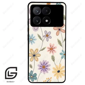 قاب گوشی شیائومی پوکو ایکس 6 پرو (Poco X6 Pro ) طرح گل کد 2587