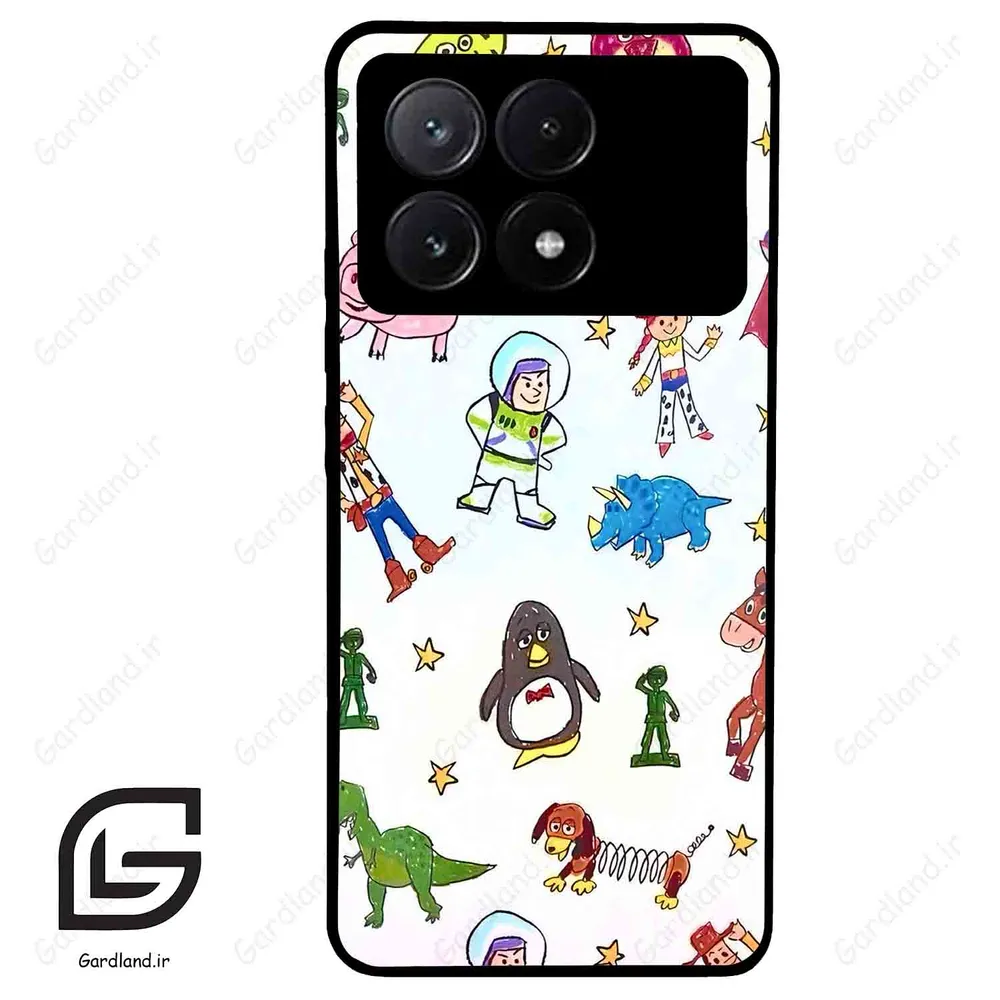 قاب گوشی شیائومی پوکو ایکس 6 پرو (Poco X6 Pro ) طرح انیمیشن کد 2588