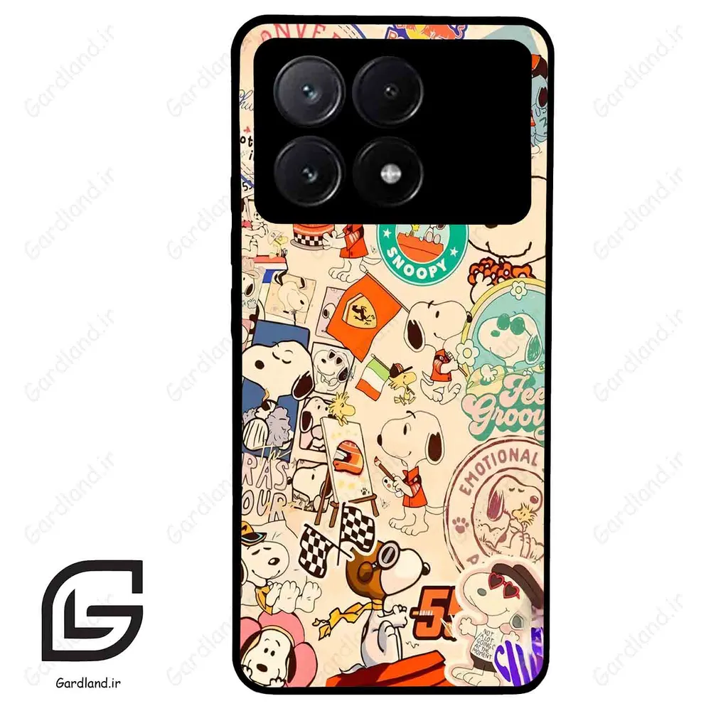 قاب گوشی شیائومی پوکو ایکس 6 پرو (Poco X6 Pro ) طرح اسنوپی کد 2605