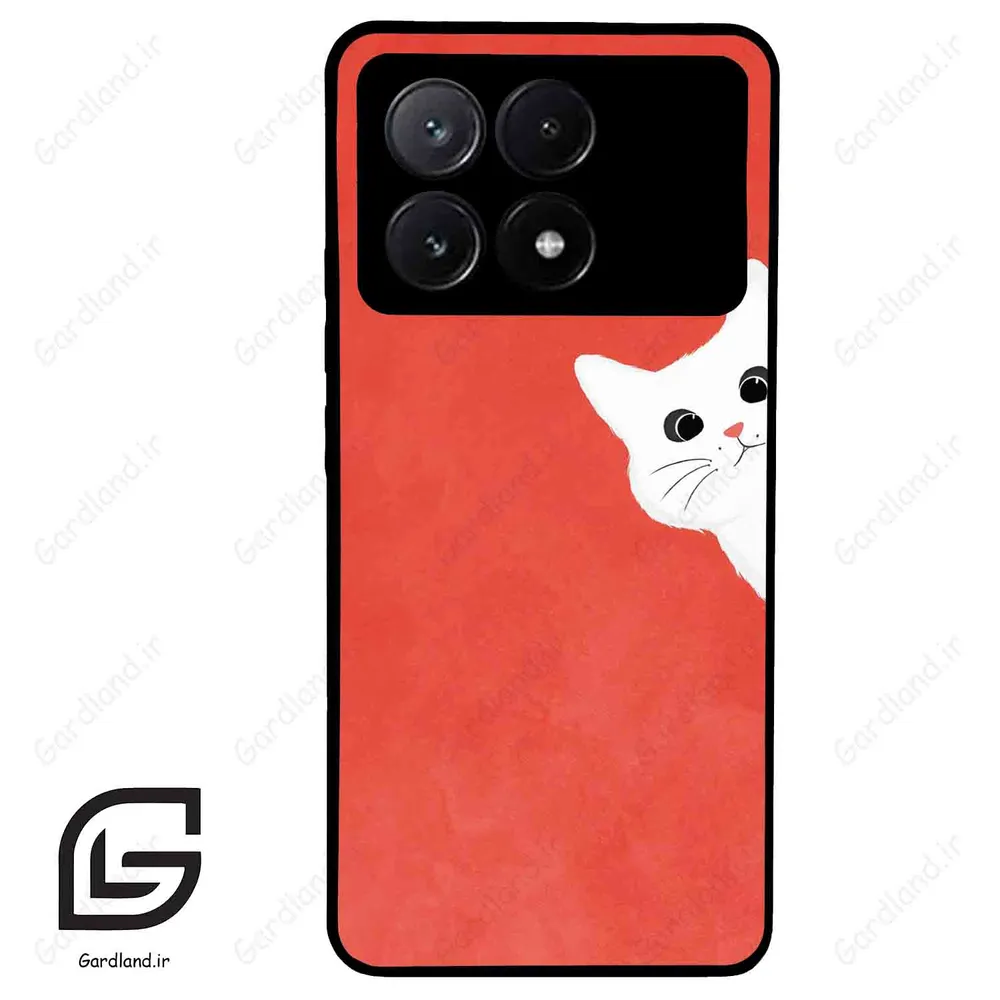 قاب گوشی شیائومی پوکو ایکس 6 پرو (Poco X6 Pro ) طرح گربه کد 2609