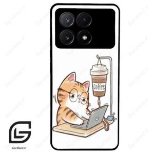 قاب گوشی شیائومی ردمی کی 70E (Redmi K70E ) طرح گربه کد 2617