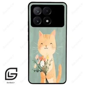 قاب گوشی شیائومی پوکو ایکس 6 پرو (Poco X6 Pro ) طرح گربه کد 2619