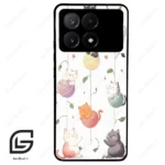 قاب گوشی شیائومی ردمی کی 70E (Redmi K70E ) طرح گربه کد 2633