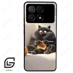قاب گوشی شیائومی پوکو ایکس 6 پرو (Poco X6 Pro ) طرح گربه کد 2639