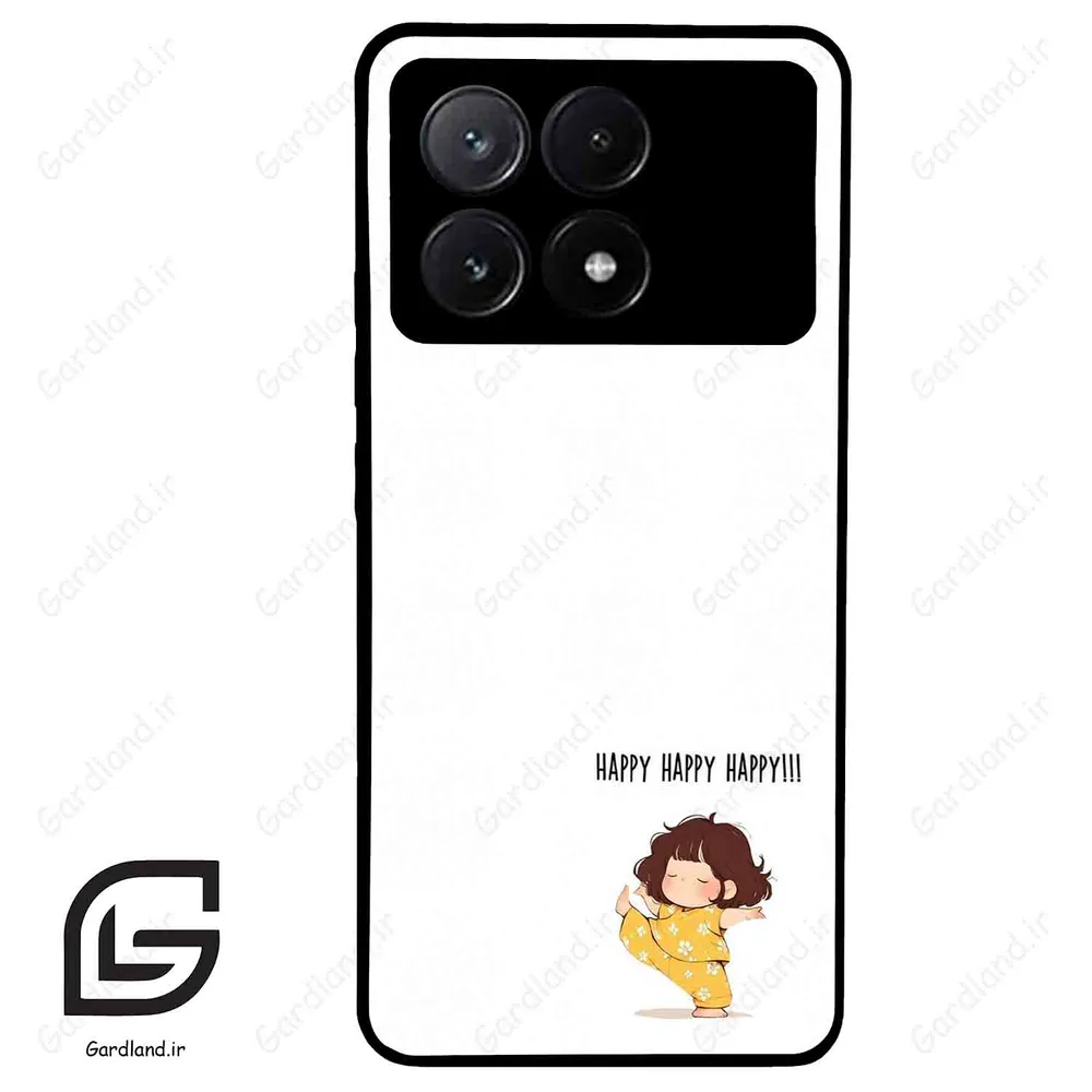 قاب گوشی شیائومی پوکو ایکس 6 پرو (Poco X6 Pro ) طرح خوشحال کد 2647
