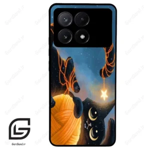 قاب گوشی شیائومی پوکو ایکس 6 پرو (Poco X6 Pro ) طرح گربه کد 2654