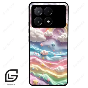 قاب گوشی شیائومی ردمی کی 70E (Redmi K70E ) طرح رنگارنگ کد 2656