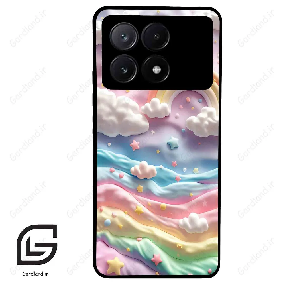 قاب گوشی شیائومی پوکو ایکس 6 پرو (Poco X6 Pro ) طرح رنگارنگ کد 2656