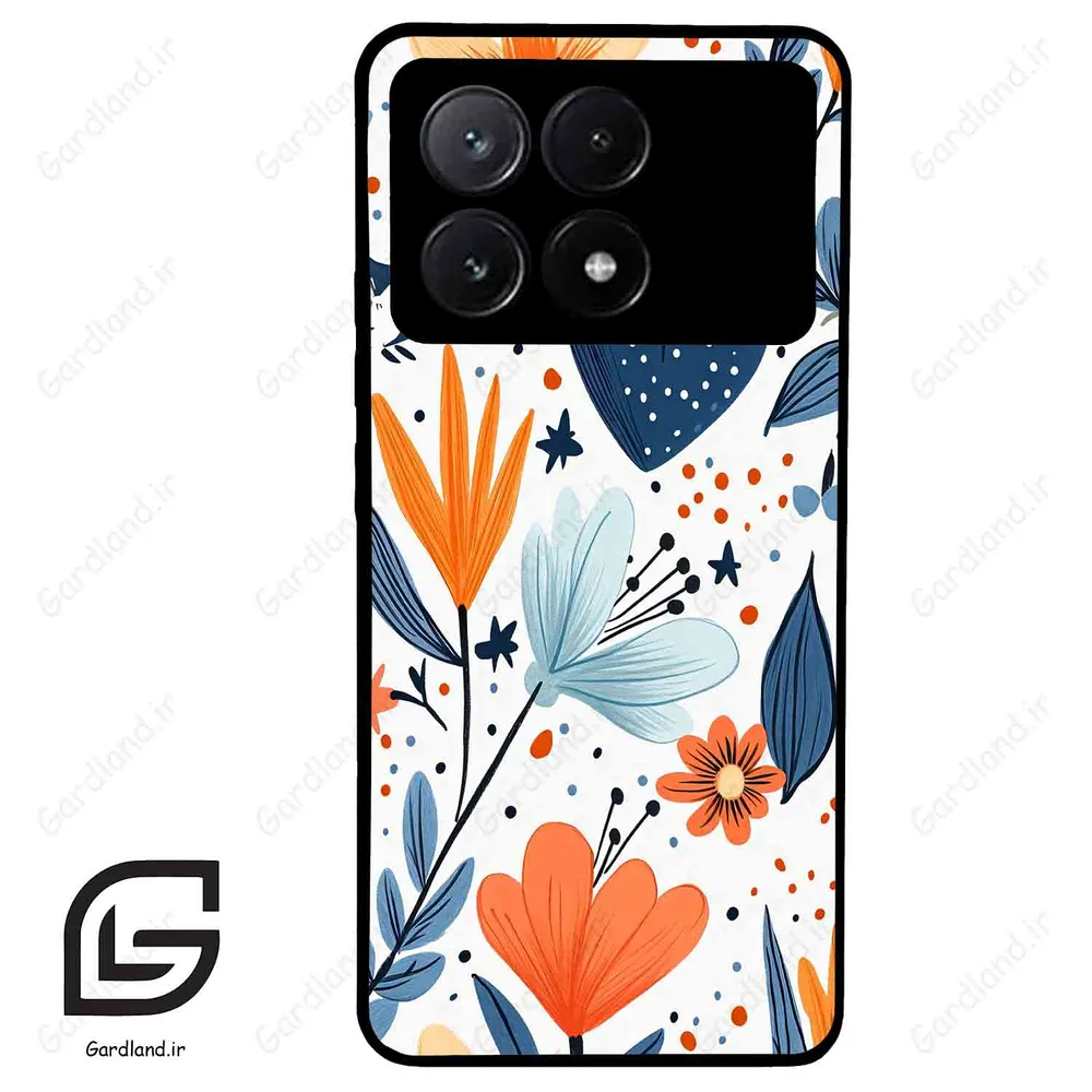 قاب گوشی شیائومی پوکو ایکس 6 پرو (Poco X6 Pro ) طرح گل کد 2686