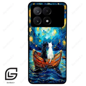قاب گوشی شیائومی ردمی کی 70E (Redmi K70E ) طرح گربه کد 2727