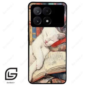 قاب گوشی شیائومی پوکو ایکس 6 پرو (Poco X6 Pro ) طرح گربه کد 2758