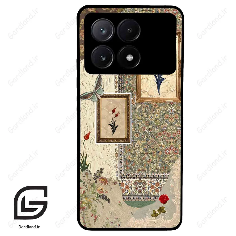 قاب گوشی شیائومی پوکو ایکس 6 پرو (Poco X6 Pro ) طرح گل کد 2768