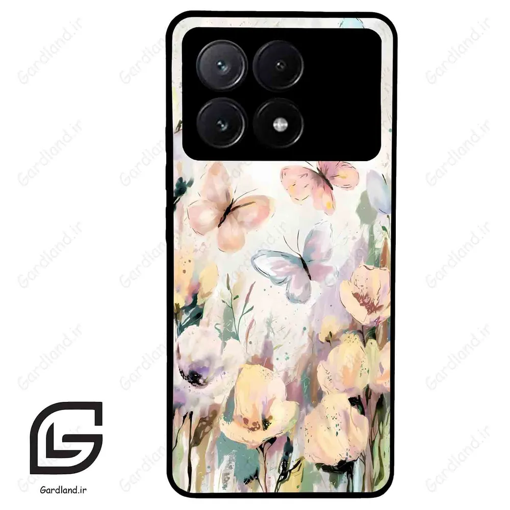 قاب گوشی شیائومی پوکو ایکس 6 پرو (Poco X6 Pro ) طرح پروانه کد 2803