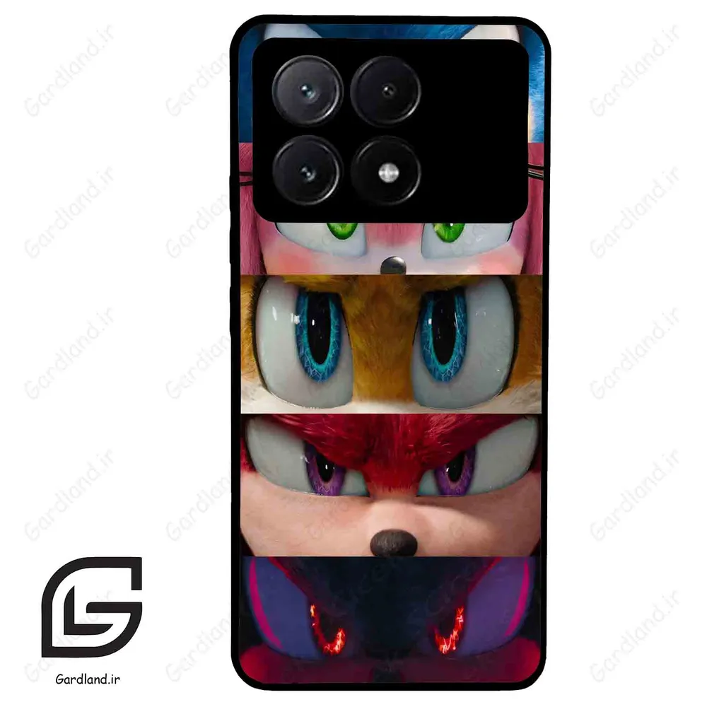 قاب گوشی شیائومی پوکو ایکس 6 پرو (Poco X6 Pro ) طرح سونیک کد 2824
