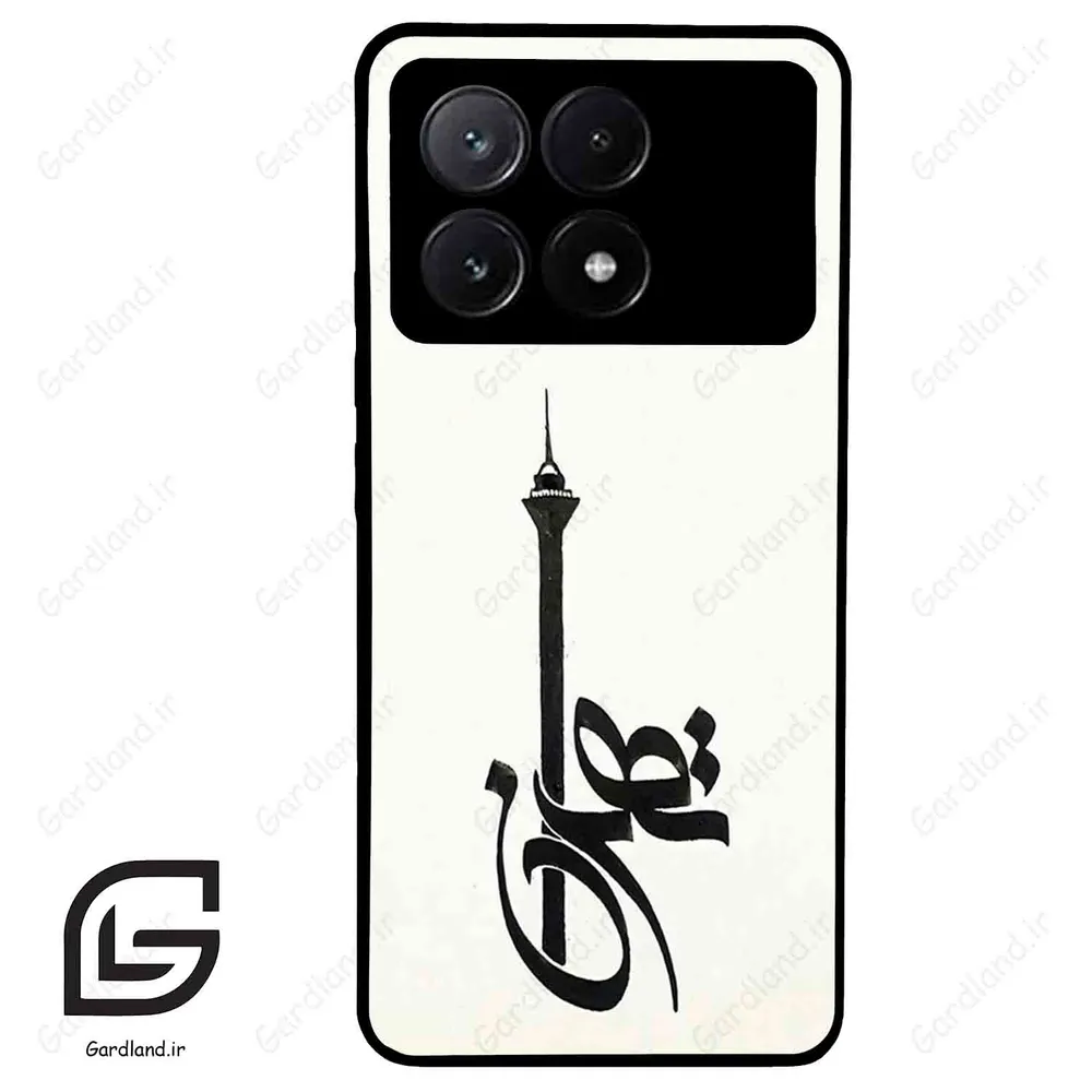 قاب گوشی شیائومی پوکو ایکس 6 پرو (Poco X6 Pro ) طرح تهران کد 2843