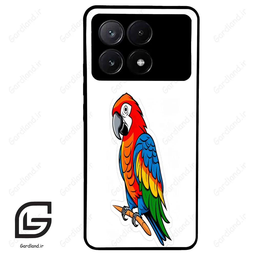 قاب گوشی شیائومی پوکو ایکس 6 پرو (Poco X6 Pro ) طرح طوطی کد 2896