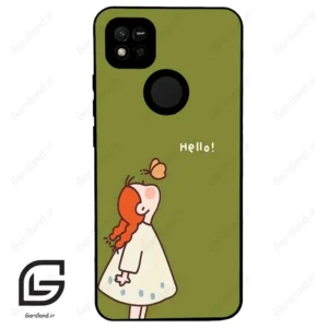قاب گوشی شیائومی ردمی 10 آ (Redmi 10A ) طرح دخترانه کد 2044