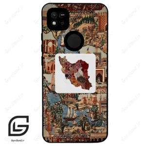 قاب گوشی شیائومی ردمی 10 آ (Redmi 10A ) طرح نقشه ایران کد 2287