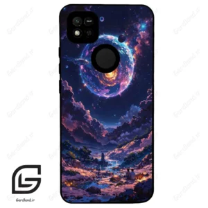 قاب گوشی شیائومی ردمی 10 آ (Redmi 10A ) طرح ماه کد 2344