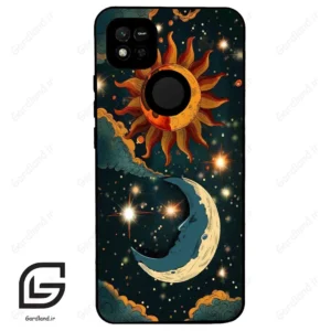 قاب گوشی شیائومی ردمی 10 آ (Redmi 10A ) طرح ماه کد 2474
