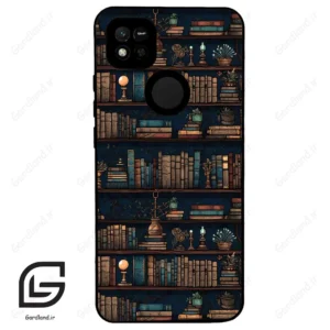 قاب گوشی شیائومی ردمی 10 آ (Redmi 10A ) طرح کتابخانه کد 2536