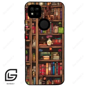 قاب گوشی شیائومی ردمی 10 آ (Redmi 10A ) طرح کتابخانه کد 2537