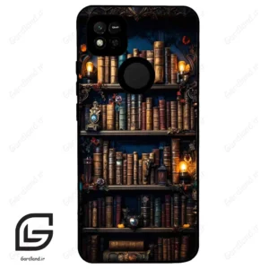 قاب گوشی شیائومی ردمی 10 آ (Redmi 10A ) طرح کتابخانه کد 2541
