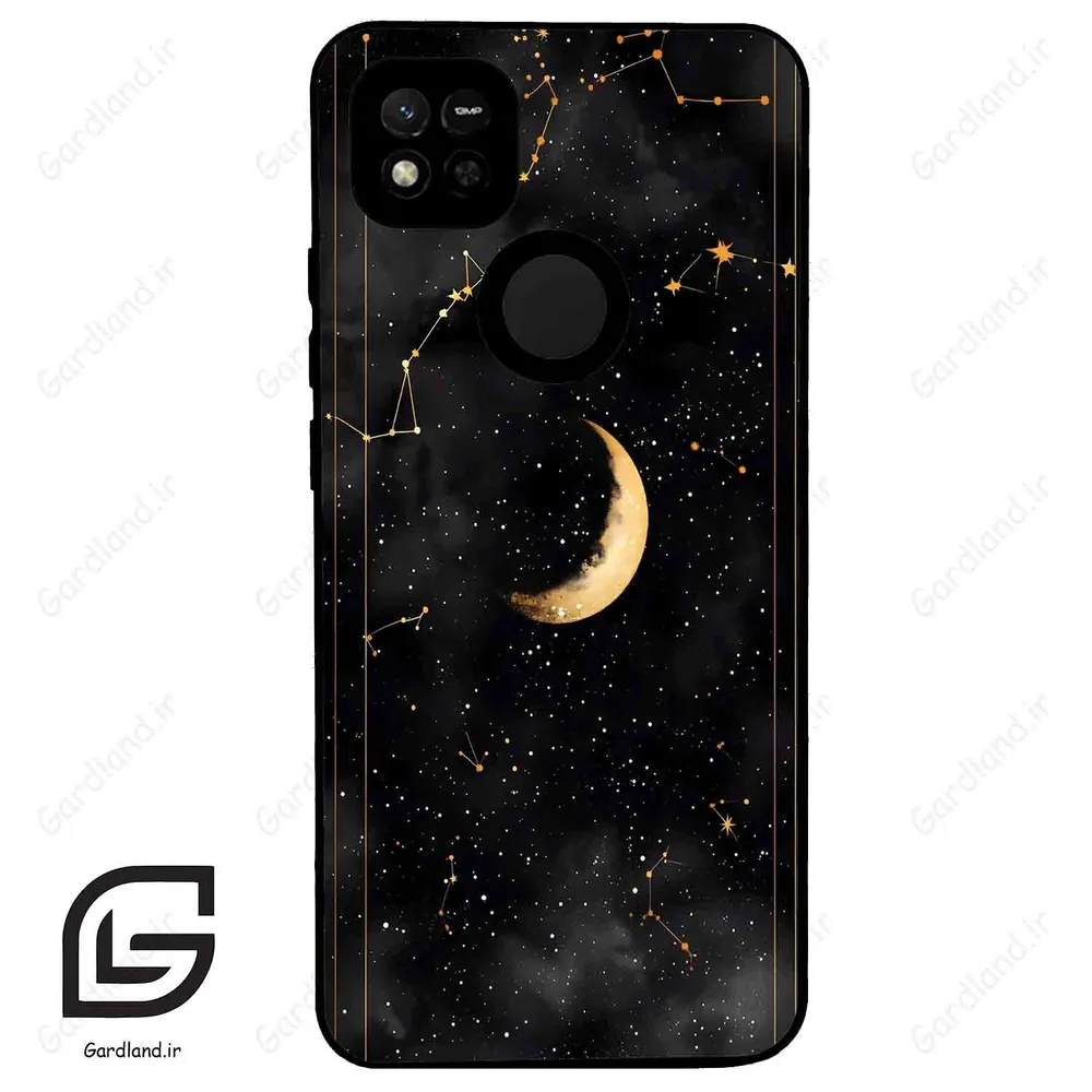 قاب گوشی شیائومی ردمی 10 آ (Redmi 10A ) طرح ماه کد 2548