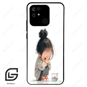 قاب گوشی شیائومی ردمی 10 سی (Redmi 10C ) طرح دخترانه کد 2028