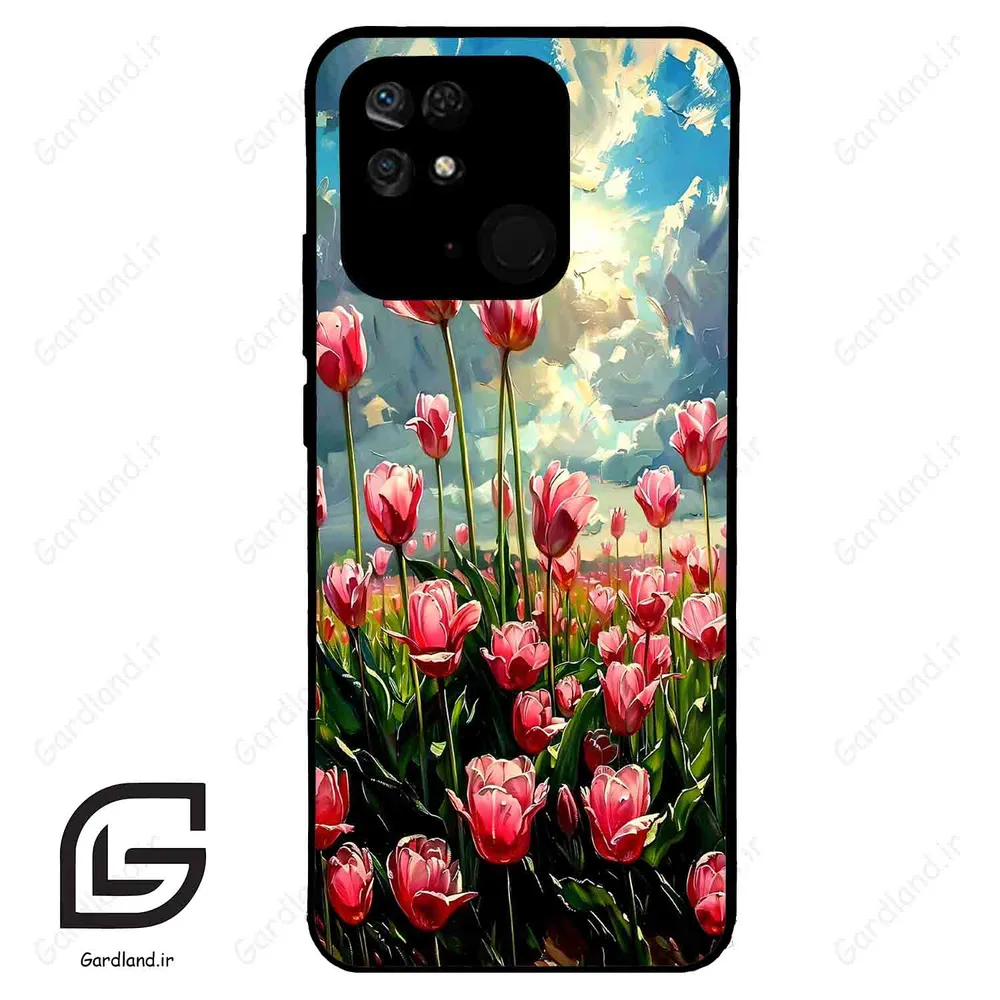 قاب گوشی شیائومی ردمی 10 سی (Redmi 10C ) طرح گل کد 2055