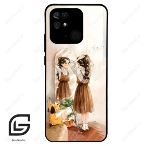 قاب گوشی شیائومی ردمی 10 سی (Redmi 10C ) طرح دخترانه کد 2078