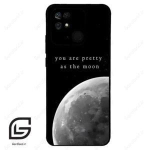 قاب گوشی شیائومی ردمی 10 سی (Redmi 10C ) طرح ماه کد 2140