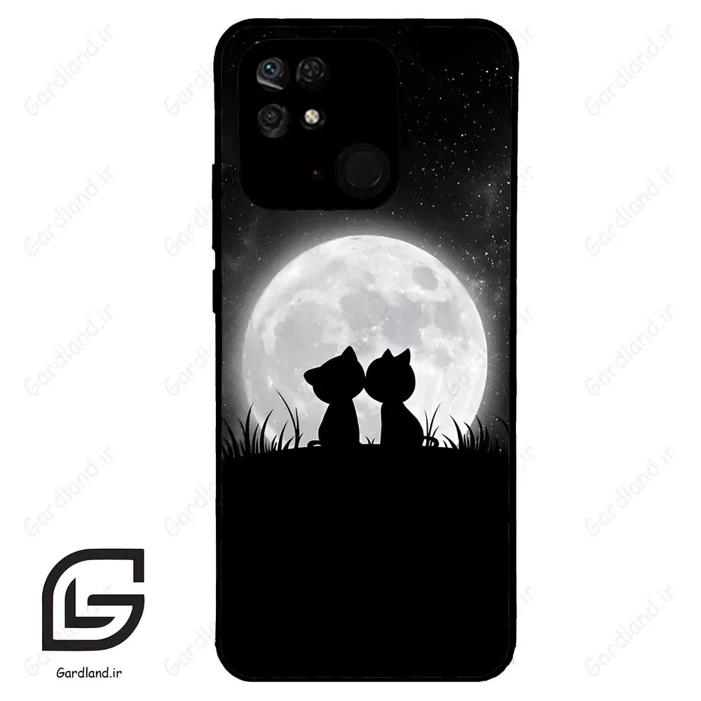 قاب گوشی شیائومی ردمی 10 سی (Redmi 10C ) طرح ماه کد 2174