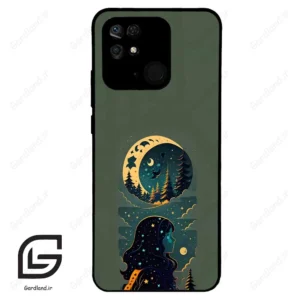 قاب گوشی شیائومی ردمی 10 سی (Redmi 10C ) طرح ماه کد 2267